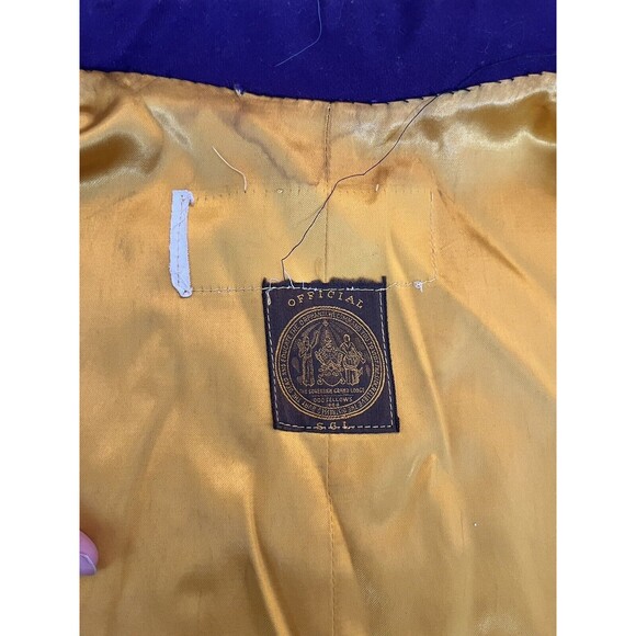 Vintage Purple Odd Fellows Ladies Aux Patriarchs Cape Women One Size - Picture 7 of 13